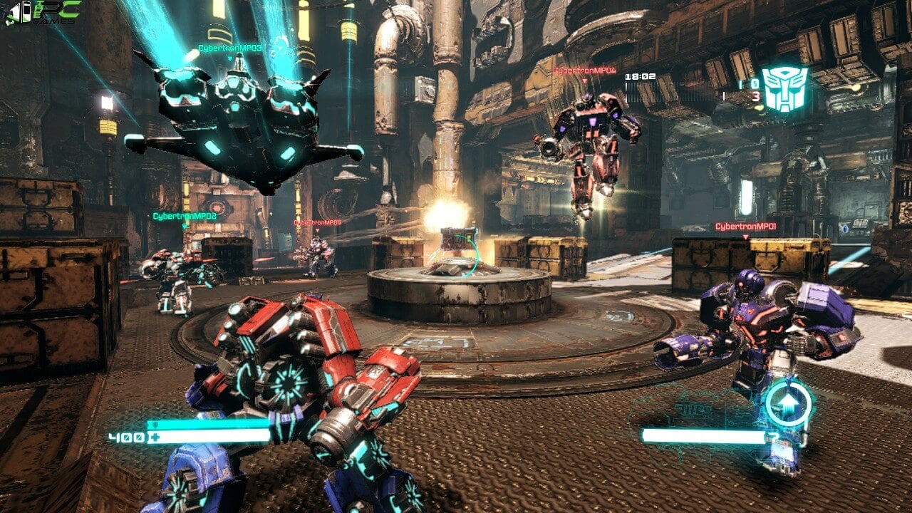 transformers fall of cybertron games